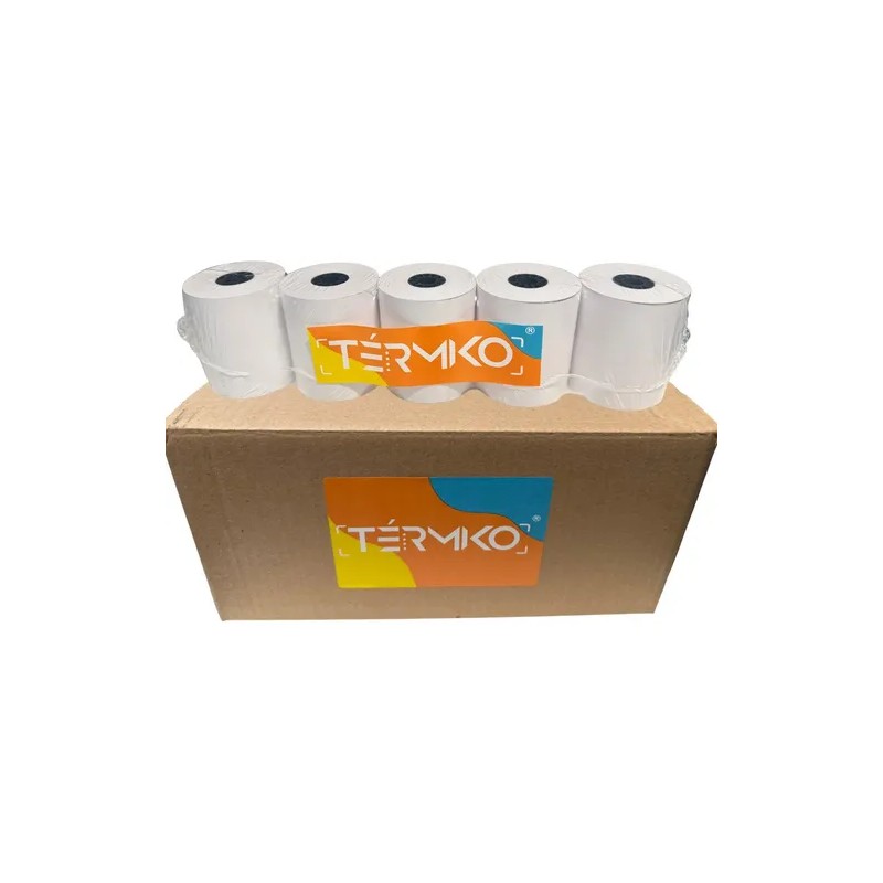 TERMIKO 80x80 térmico de 1 hoja de 55g blanco de