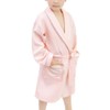 Suplove Children's summer cotton bathrobe boy girl Hooded hot spring