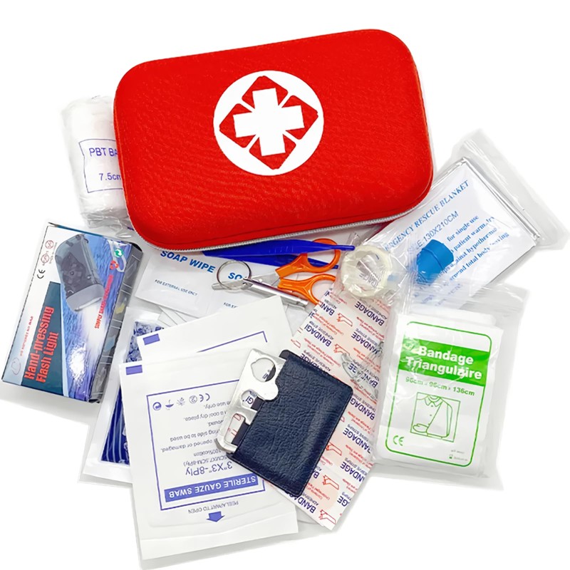 ファーストエイド キット 救急セット ポイズンリムーバー 登山 アウトドア 防災 救急箱