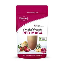 Morlife Certified Organic Red Maca Powder 100g