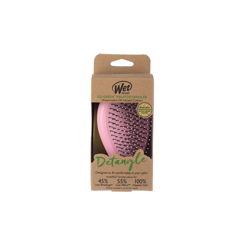 WetBrush Go Green Oil Infused Palm - Pink