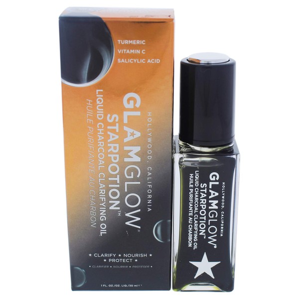 Glamglow Starpotion Liquid Charcoal Clarifying Oil By Glamglow for Women - 1 Oz Oil, 1 Oz