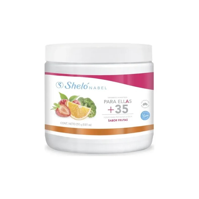 Multivitamínico de Mujer Sheló Nabel Sabor Frutas Womens Multivitamin Powder,