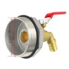 Generic 2 inch Drum Faucet 34 inch Brass Barrel Faucet