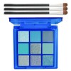 EONFAVE Smoky Eyeshadow Palette - 9 Colours Black Grey White