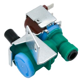 EATAKWARD W10238100 Refrigerator Single Solenoid Water Inlet Valve, Replacement for Major Brands, Replaces AP6017532