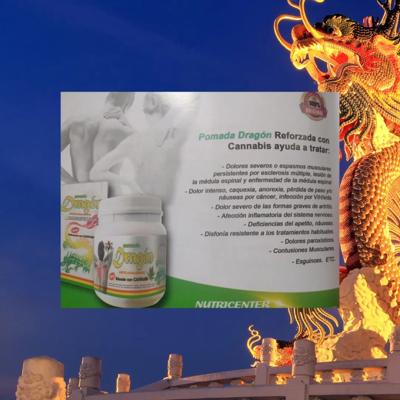 Gel Corporal Pomada De Dragon 1400gr