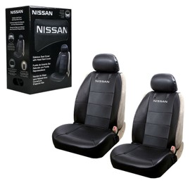 Plasticolor ⭐️⭐️⭐️⭐️⭐️ NISSAN Seat Covers Premium PU Leather Sideless Car Truck SUV VAN Gift