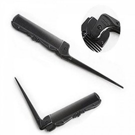 Lavina Folding Tail Comb Fine-tooth Comb 5ea