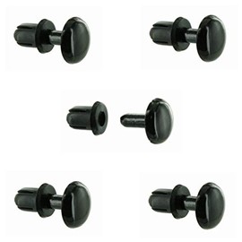 cyclingcolors 5 x Plastic Rivets Blind Rivets Car Push Fastener Plastic Clip (Diameter 3.6 / Depth 3.2 - 4.1 mm)