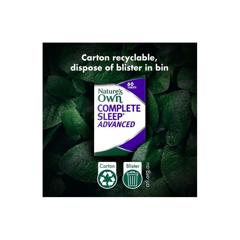 Nature's Own Complete Sleep Advanced 60 Tablets