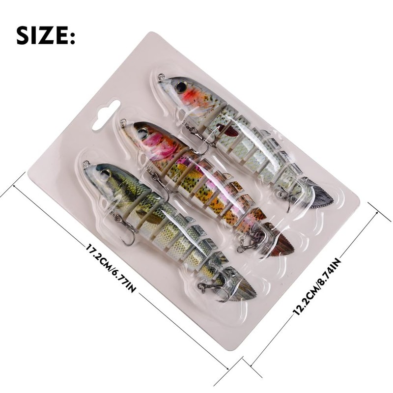 Bass Fishing Lures - Crankbaits Swimbaits Lure Artificial Bait -