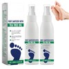 2PCS Foot Sanitizer Spray with Tea Tree Oil,Clear Foot Sanitizer