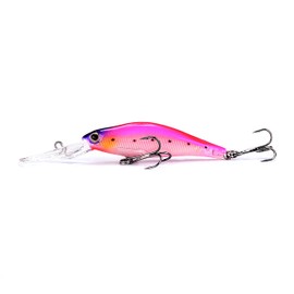 Steinn Wobbler Minnow Artificial Bait Set, Predatory Fish Zander, Perch Fishing, Eye-catching Colours, 7.3 g, 9 cm (Colour 1)