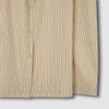 JAJU [JAJU] Women's Cotton Stripe Sleeveless Pajama Dress_Dark Beige