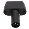 Electric Wheelchair Light 3 Pin XLR Head USB Charging Adjustable