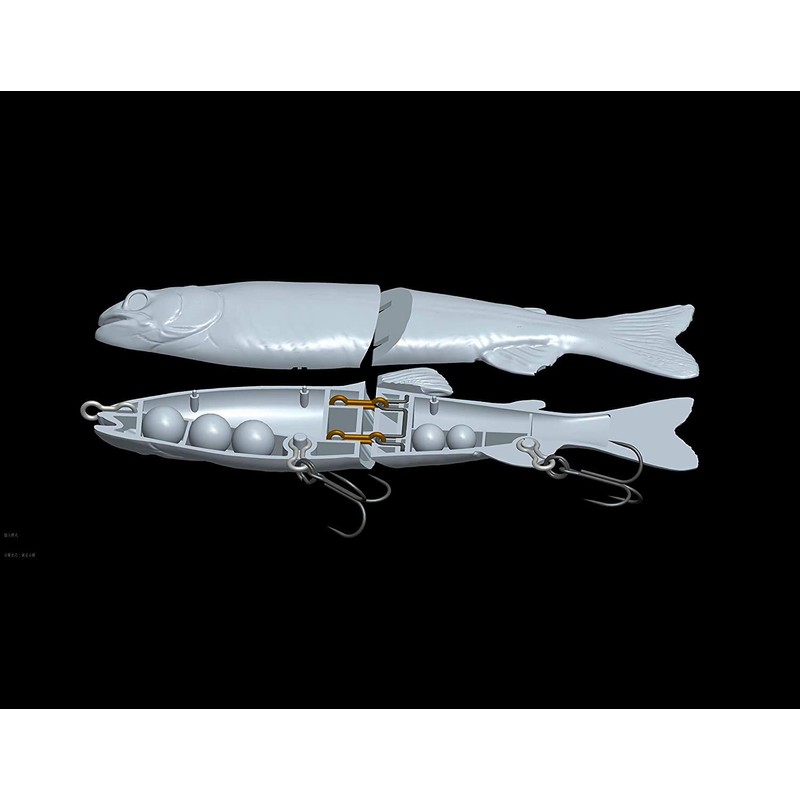 ods lure Fishing Lure Glide Bait Jointed Swimbait Artificial Fishing