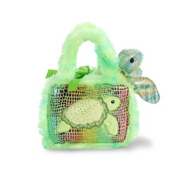 Aurora® Fashionable Fancy Pals™ Sea Turtle Stuffed Animal - On-The-go Companions - Stylish Accessories - Multicolor 7 Inches