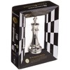BePuzzled Hanayama Metal Cast King Chesspiece Puzzle Find Lucky Coins,