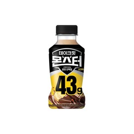 Protein drink for muscles Take Fit Monster 43g Choco Banana 350ml / 근육이 마시는 단백질 음료 테이크핏 몬스터 43g 초코바나나 350ml X 24입