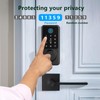 Secusly Smart Door Lock Set, Fingerprint Door Lock with Lever