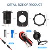 SVAHAOMG Quick Charge 3.0 Dual USB Car Charger Socket with