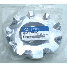 Hyundai Factory, OEM NEW 2011 - 2013 Hyundai Equus Chrome OEM Center Cap P/N 52960-3N200