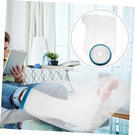 Minkissy Waterproof Foot Protector Leg Injury Sleeve Protective Bathing Cover for Shower Leg Cast Cover for Post-operative Care