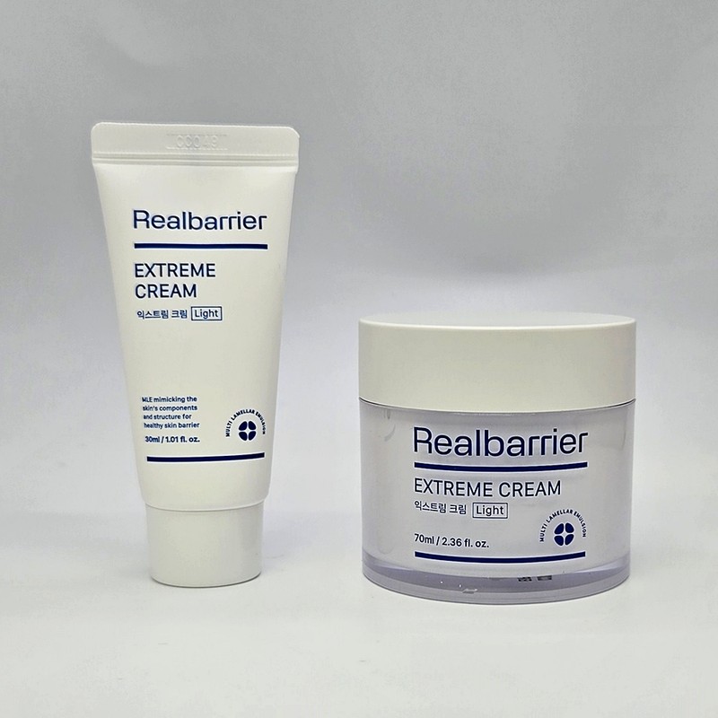 Real Barrier Extreme Cream Light 70ml jar type +30ml tube