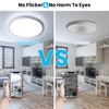 EASY EAGLE LED Ceiling Light, Flat, Round Ceiling Light, 6500