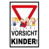 Ontrada Wooden Sign 20 x 30 cm Caution Children Wooden