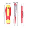 5Pcs Insulated Electrician Screwdriver Set 500V Professional Heavy Duty Cross