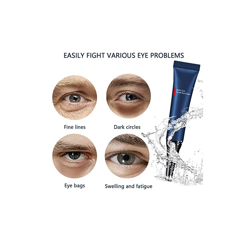 Bluemega Crema para Ojos Hombre con Retinol Firming Moisturizing