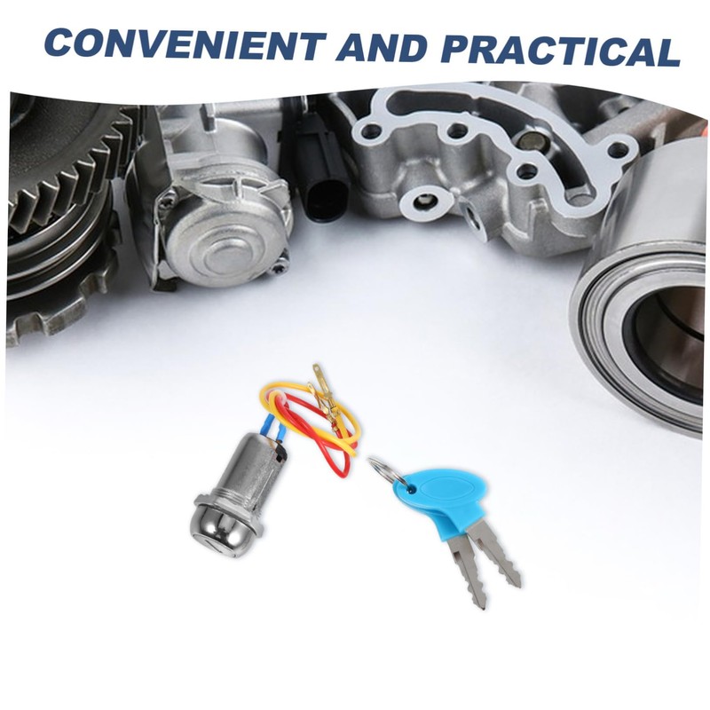 FUNOMOCYA Ignition Keyed Switch Replacement for Electric Scooters and Bicycles