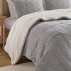 Madison Park Ellis Cable Knit Comforter Set – Soft Fluffy