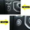 klend-cartrim Engine Start Stop Push Button Switch Sticker Fit LR4