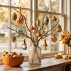 Valery Madelyn 12pcs Autumn Decorations, Halloween Tree baubles for Home