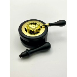 Air of Secrecy (Black) Warmer, Spoon & Handle Set