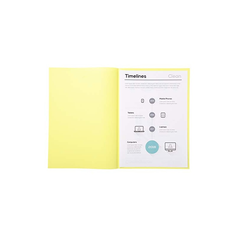 Exacompta - Ref 850105E - Super Square Cut Folders -