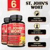 6in1 St. John's Wort Capsules Extract Supplement - Mood &