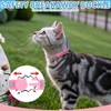 BINGPET Reflective Cat Collar Breakaway with Bells,3 Pack Kitten Collar