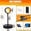 QUIGO Sunset Lamp Night Light Projector LED Room Decor Bedroom