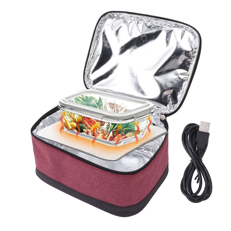 Portable Electric Lunch Box Food Heater USB Constant Heating Insulation