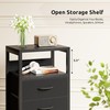 NightStand Bedside Charging Table Bedroom - Night Stand with Charger