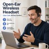 Open-Ear Bluetooth Headset for Work & Calls – ENC Boom