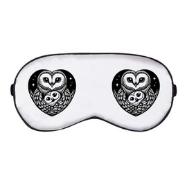 'Parent & Baby Owl' Sleep/Travel Eye Mask (EY00024406)