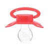 Landofgenie Adult Size Dummy Large Teat Shield Dummy Red