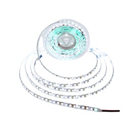 Tira LED Flexible, 10m, 120 LEDs por Metro, 24V, Recortable cada 3 LEDs (Blanco Frío)