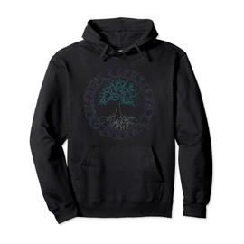 keltischer Lebensbaum Schutzrune Tree of Life Pullover Hoodie