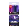 Sakura POXBR6F Koi Galaxy Nylon Galaxy Paint Brushes Set of